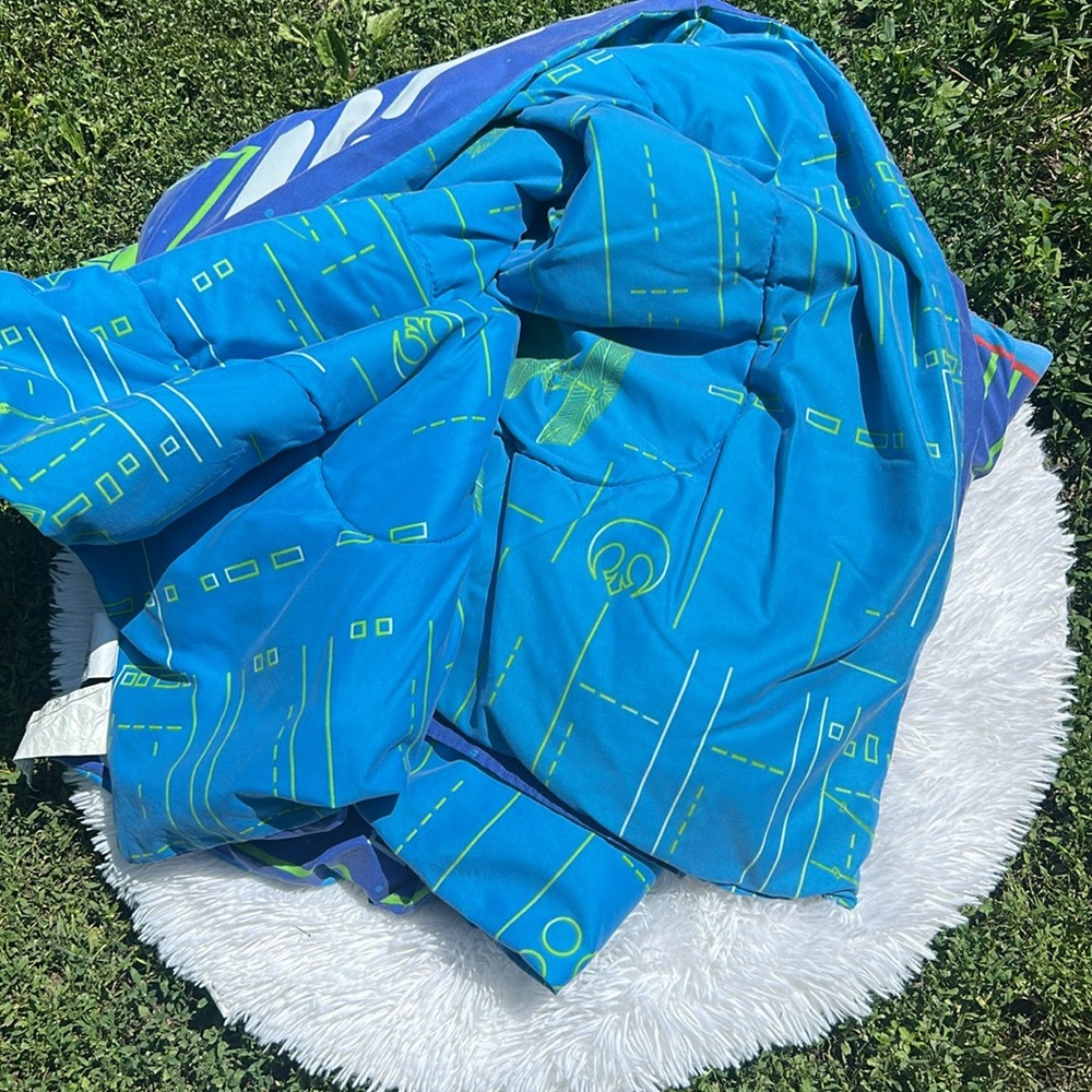 Star Wars Twin Size Blue and Green Comforter - Picture 5 of 6